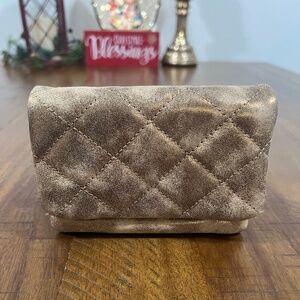 EUC Hobo Gain Leather Golden Cloud Wallet